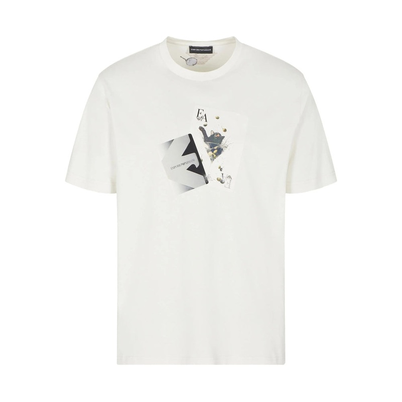 Emporio Armani Graphic Print T-Shirt