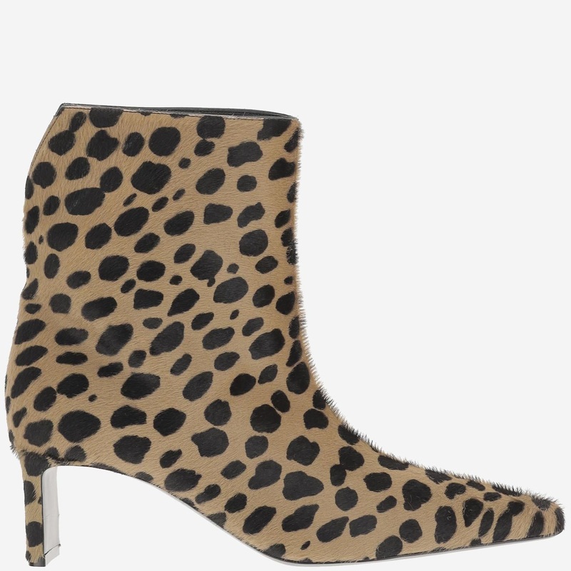 Pony-Skin Ankle Boots|Animalier|38|41|36