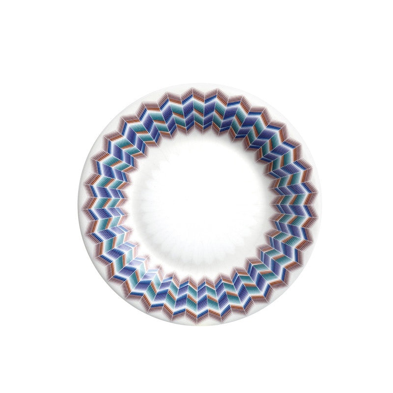 Bread and Butter Plates ZIG ZAG Set of 2  Jarris 148 diam. 6