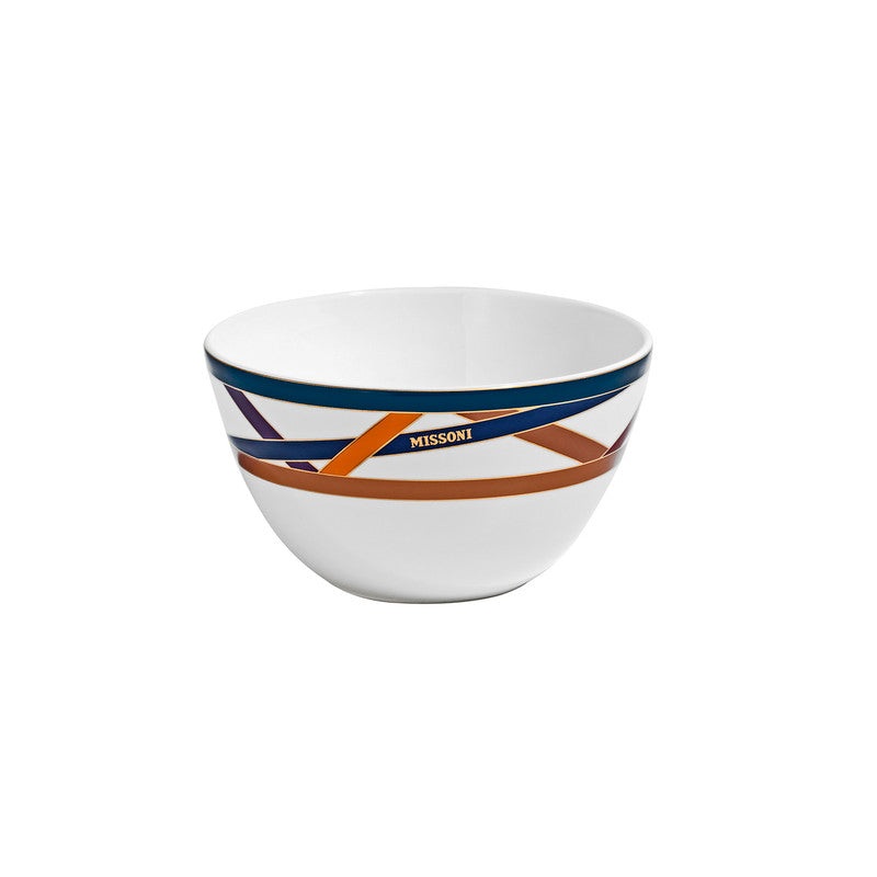 Rice Bowls NASTRI Set of 2  Multicolor diam. 4.5, H 2.3