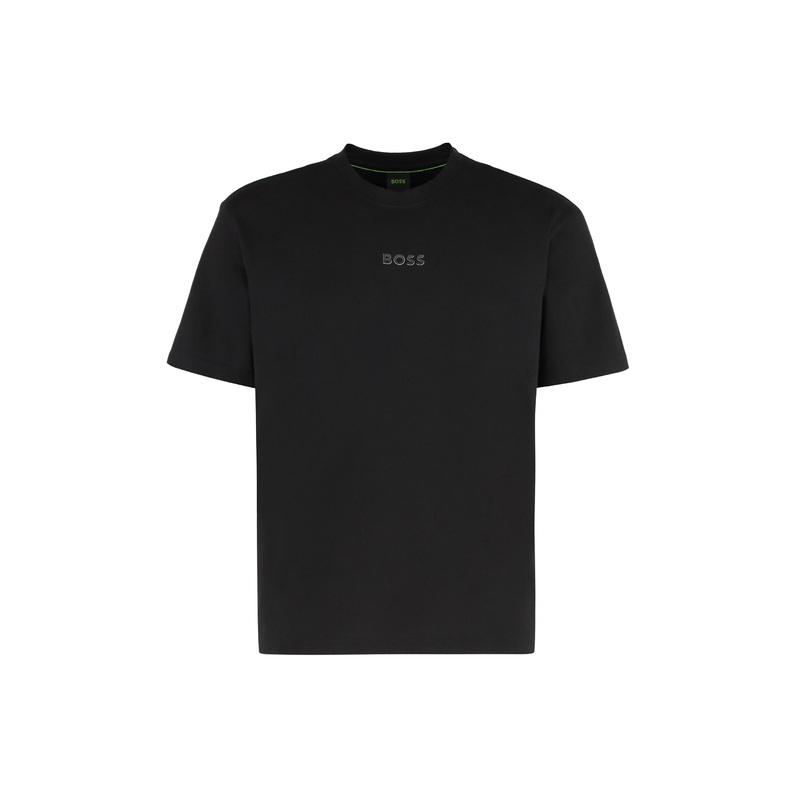 T-SHIRT IN COTTON WITH LOGO|black|XXS|S|XL