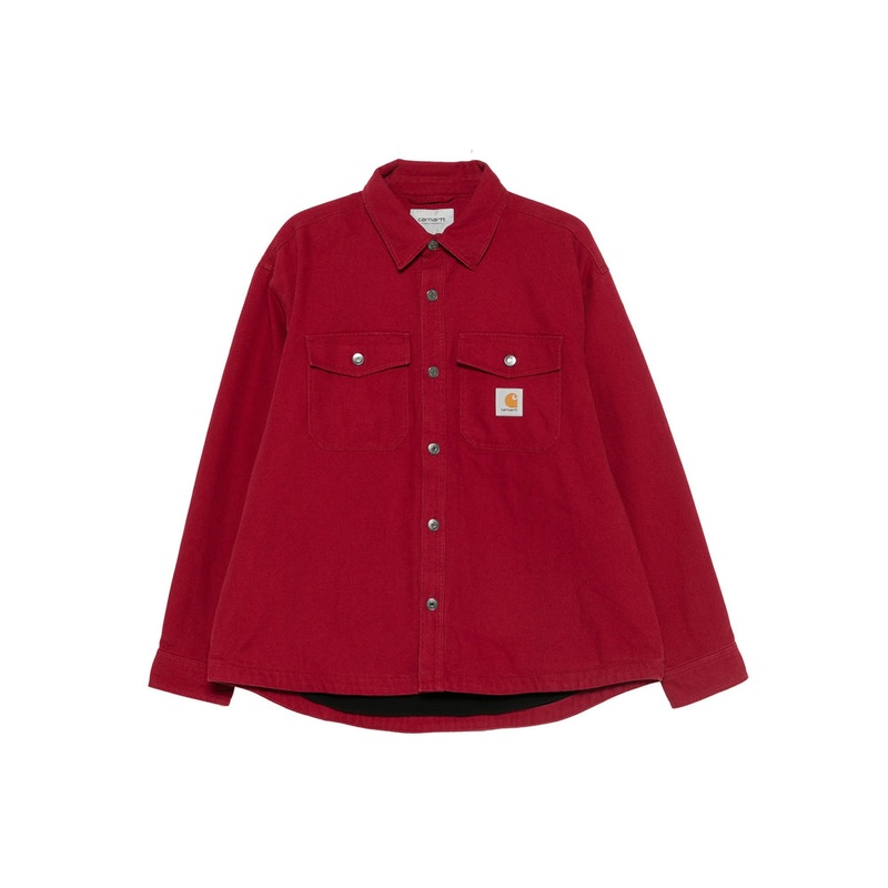 Crimson Red Cotton Jacket|Crimson Red|S|M|L|XL