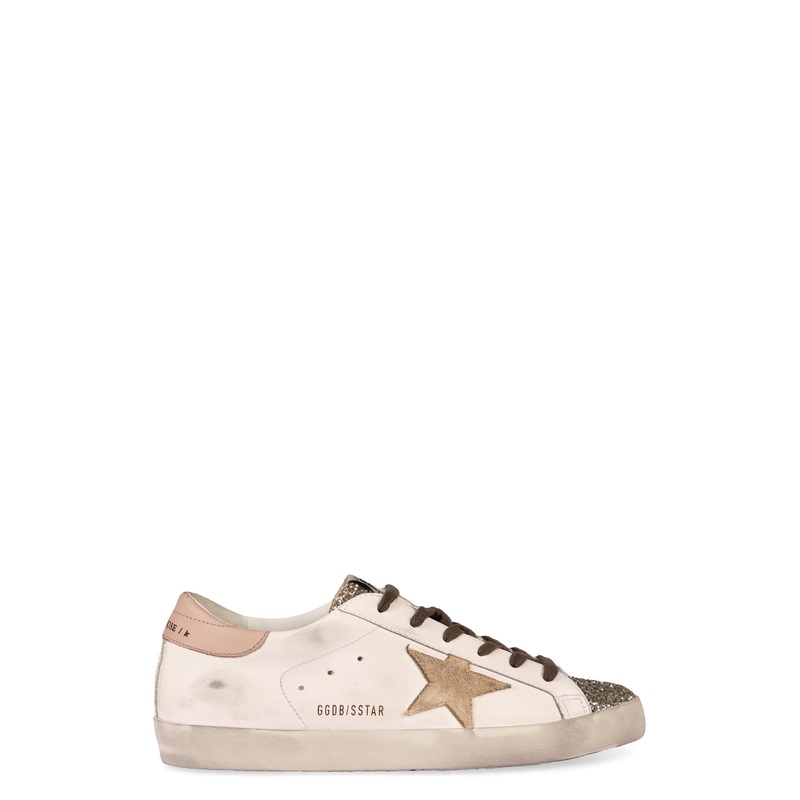 Golden Goose Super-Star Leather Sneakers