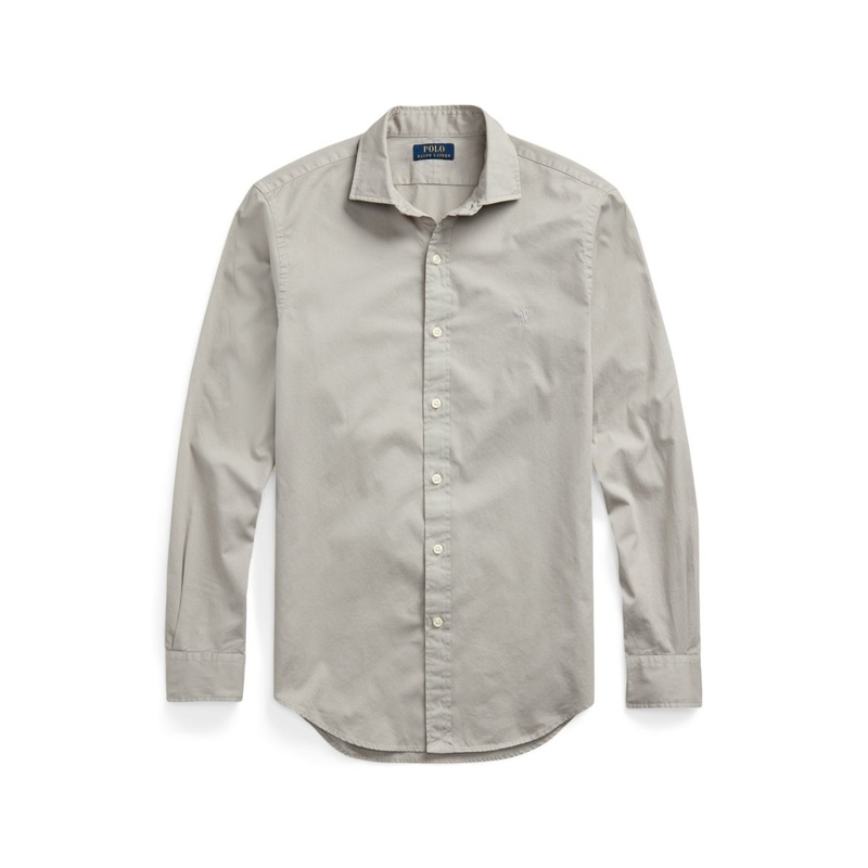 POLO RALPH LAUREN UOMO Slim-Fit garment-dyed twill shirt