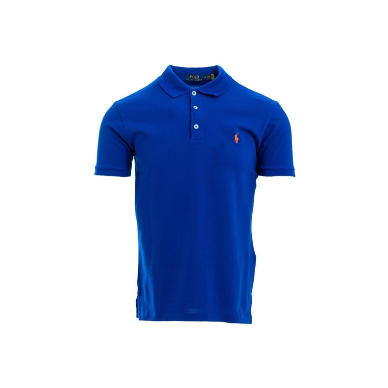 POLO RALPH LAUREN UOMO Stretch pique polo shirt