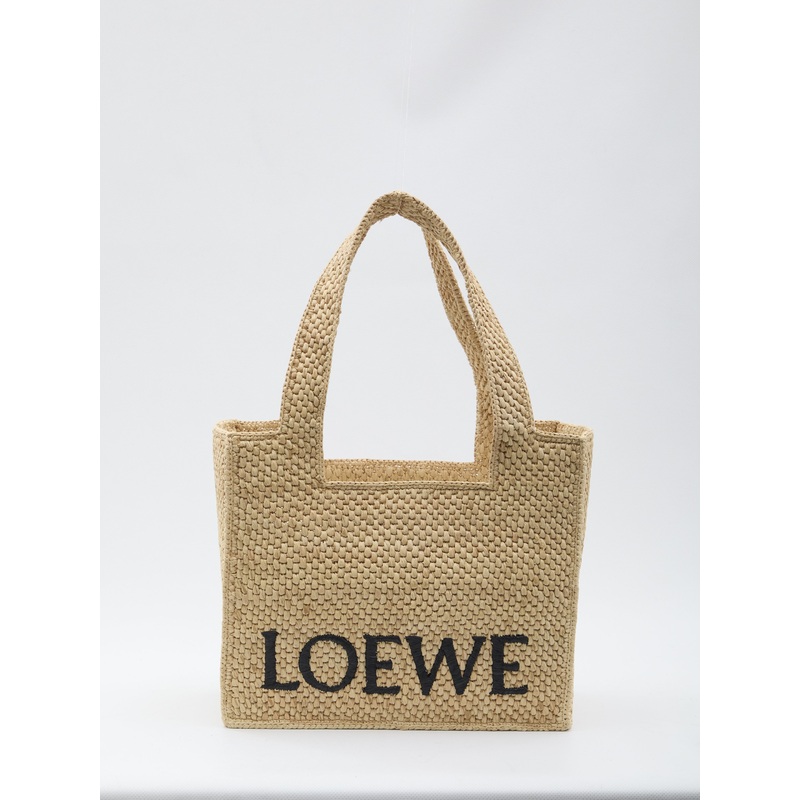 TOTE BAG IN RAFFIA MEDIUM|BEIGE|QT