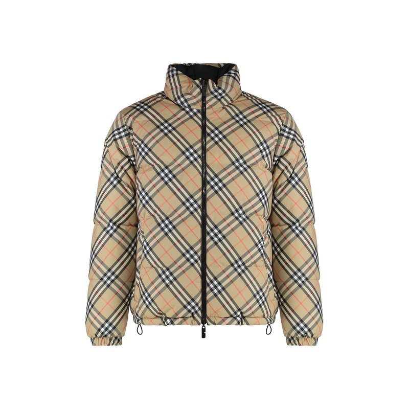 REVERSIBLE SNOWDON CHECK DOWN JACKET