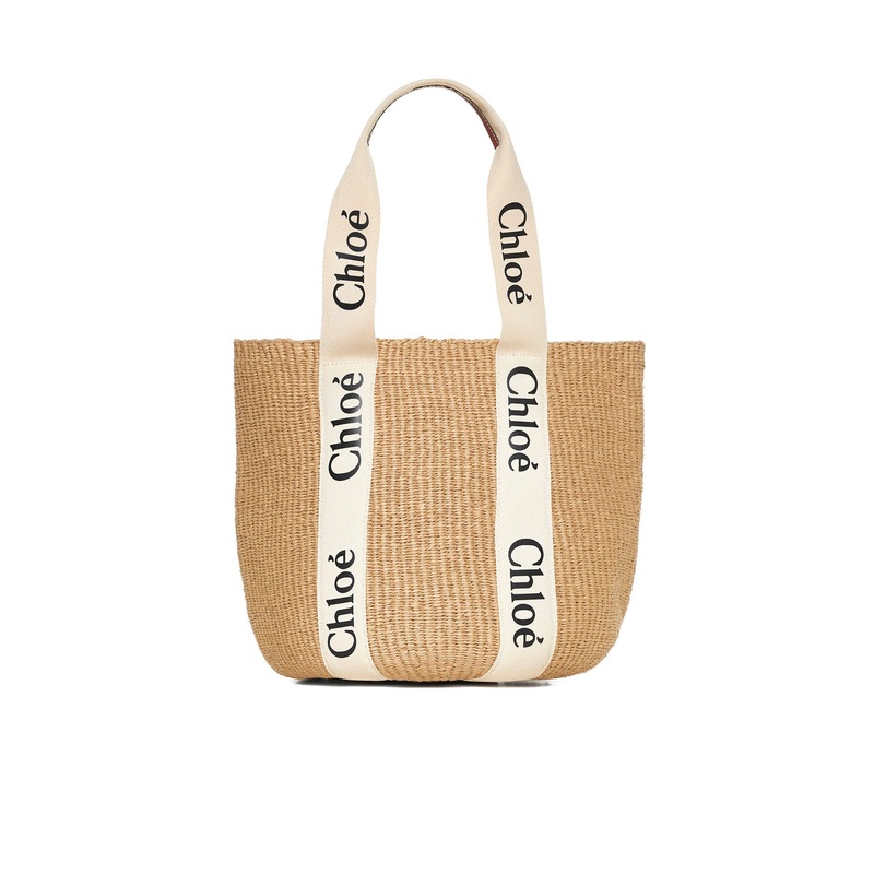 Woody large straw basket bag|PZ