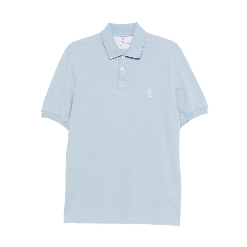 Brunello Cucinelli Light Blue Sweater