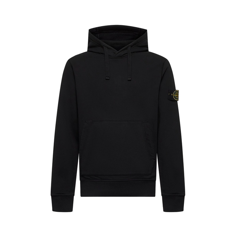 Black cotton hoodie|S|M|L|XL|XXL