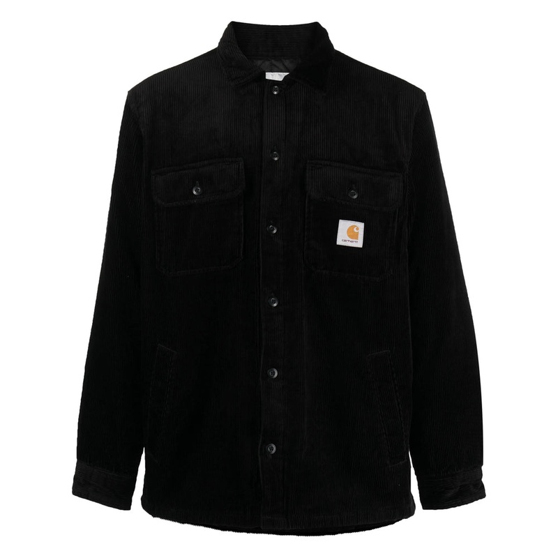 Black Cotton Shirt Jacket|Black|S|M|L|XL|XXL