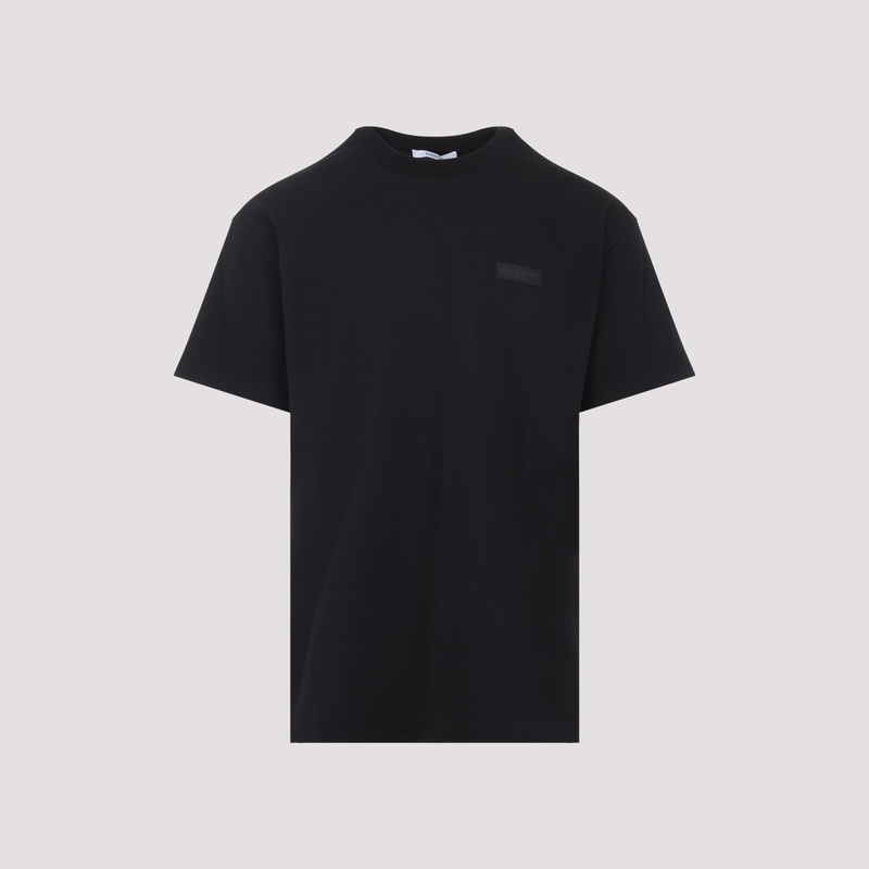 BLACK COTTON T-SHIRT|BLACK|S|M|L|XL