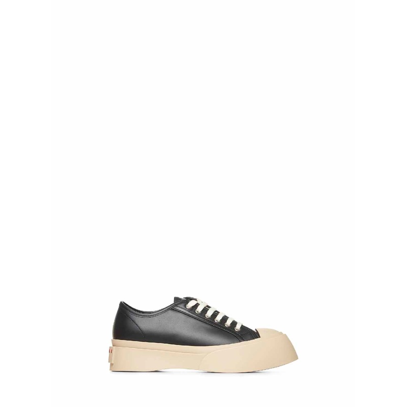 Black nappa leather Pablo sneakers
