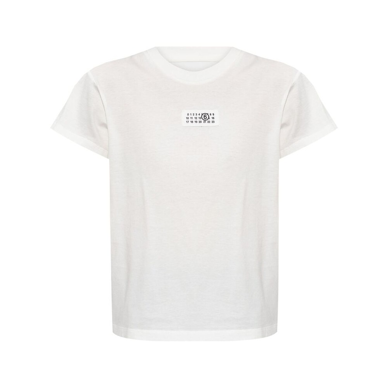 White Signature Numbers T-Shirt