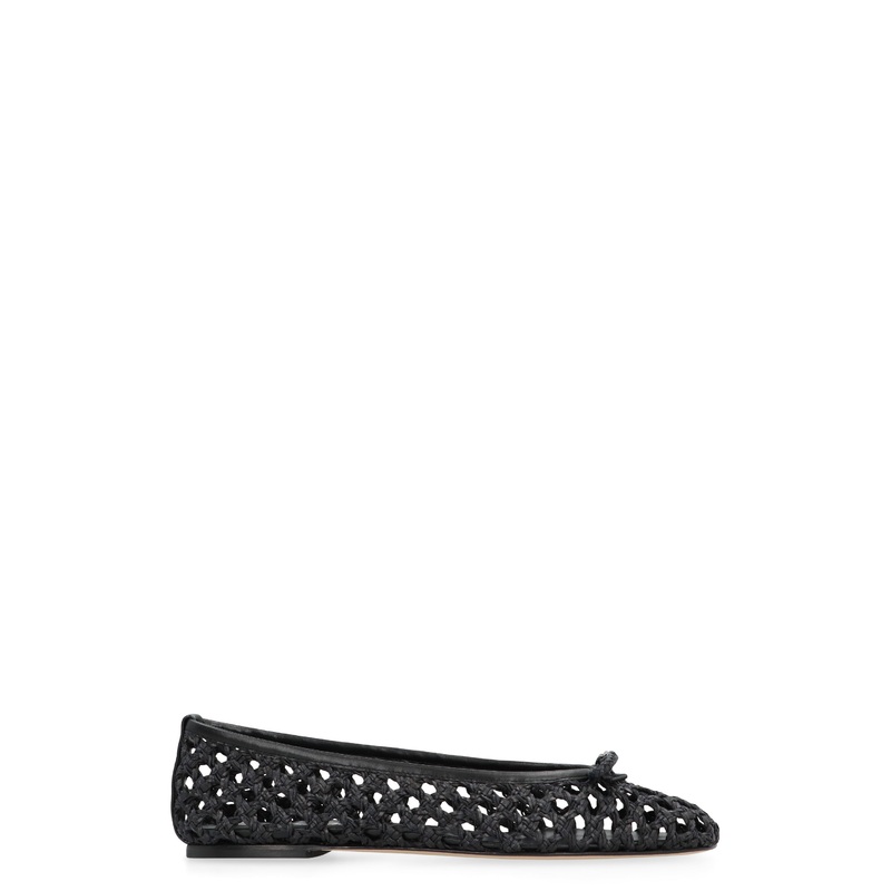 Casadei Versilia Ballet Flats|Black|40