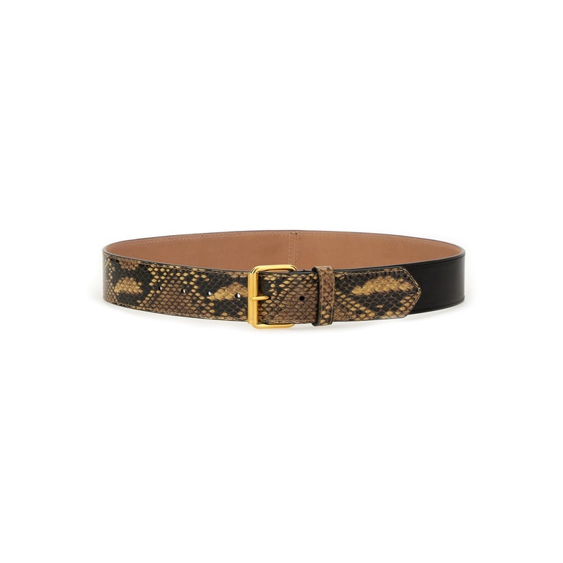 LEATHER BELT|ANIMALIER|85|80|90