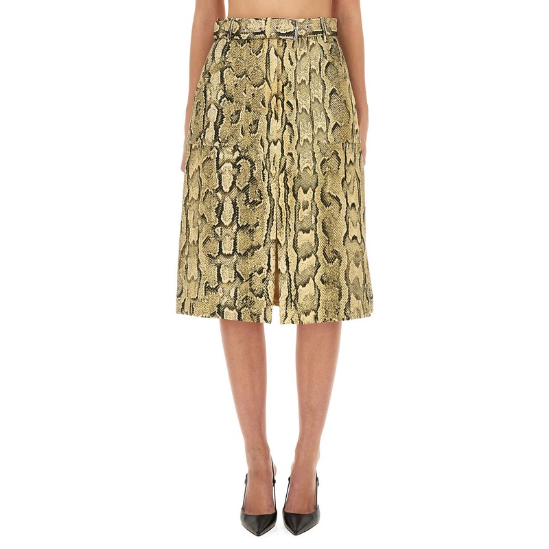SKIRT WITH ANIMAL PATTERN|ANIMALIER|36|38