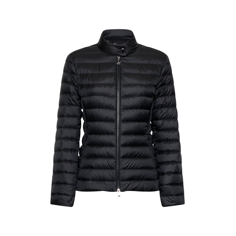 Black Igelle short down jacket