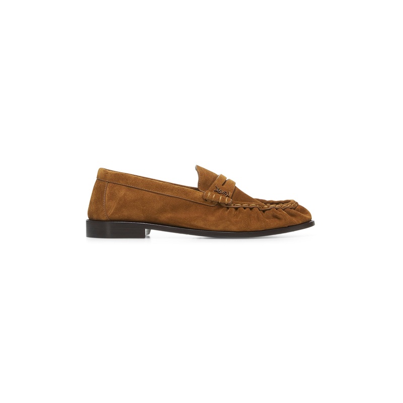 Cognac suede Le Loafer loafers