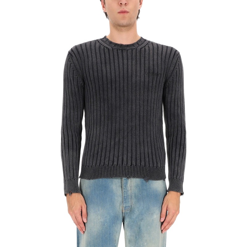 GREY COTTON SWEATER|GREY|S|M|L