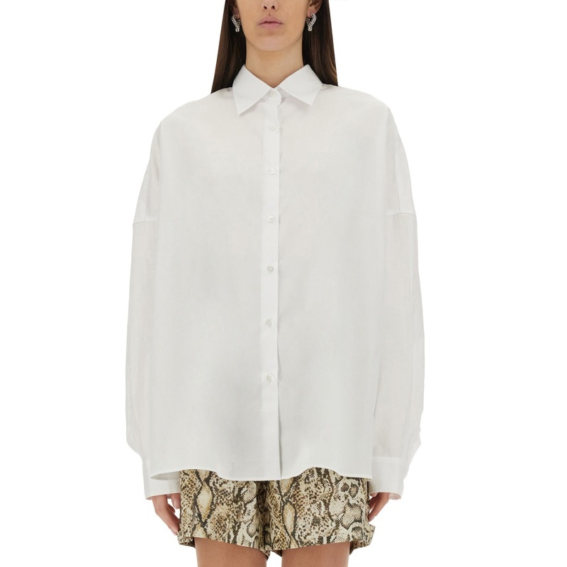OVERSIZE SHIRT|WHITE|S|M|L
