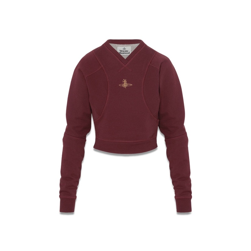 POURPOINT SWEATSHIRT|BORDEAUX|XS|S|M|L