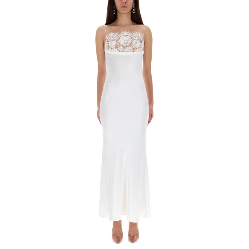 WHITE RECYCLED DRESS|WHITE|10|6|8