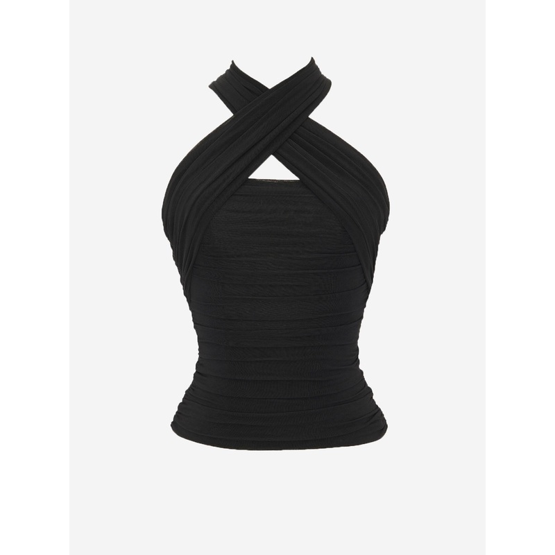 American Jersey Top|Black|M