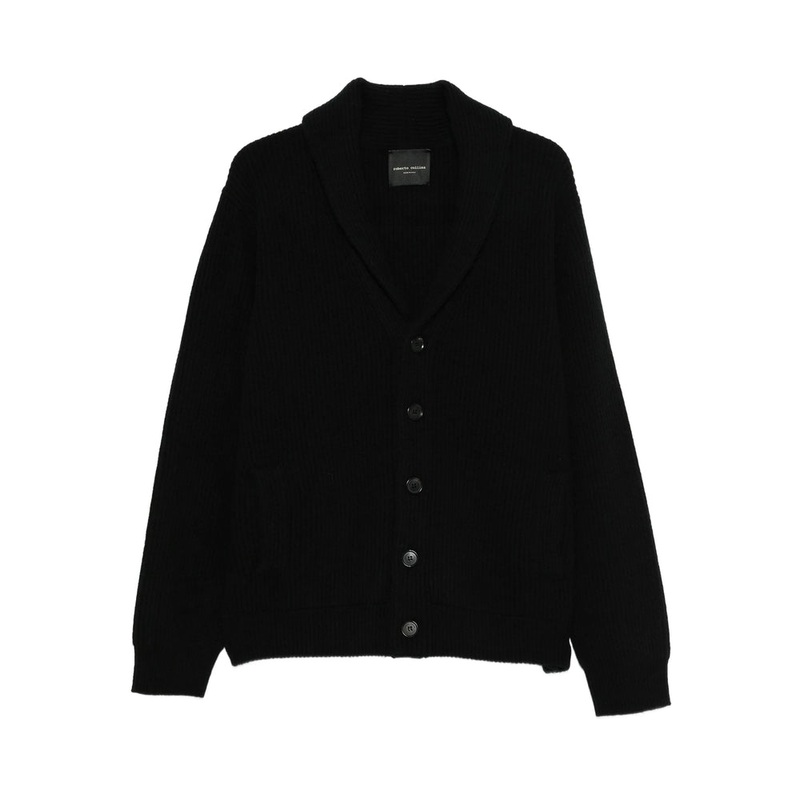Black Shawl-Collar Jacket|Black|48|52