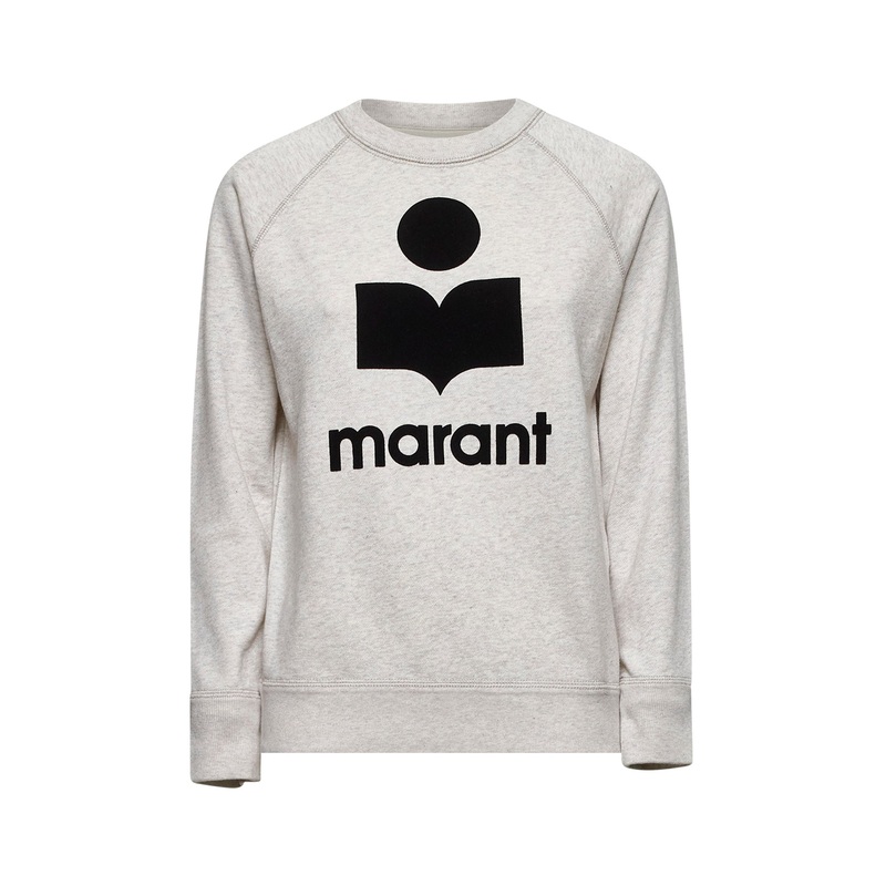 Ecru Millyny logo sweatshirt|34|36|38|40|42