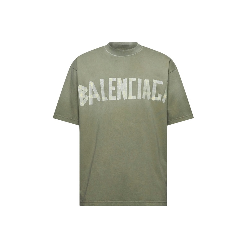 Green Tape Type Medium Fit T-shirt