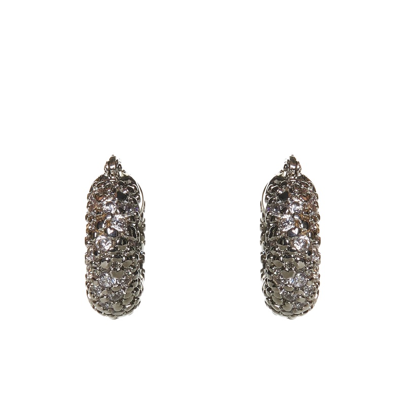 Rhinestone earrings <BR/>|PZ