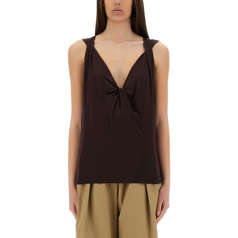 JERSEY TOP|BORDEAUX|XS|S|M|L