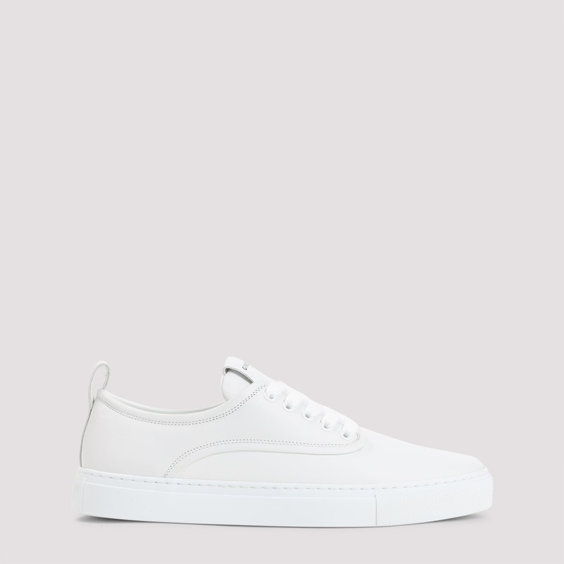 WHITE NEW CITY CALF LEATHER SNEAKERS