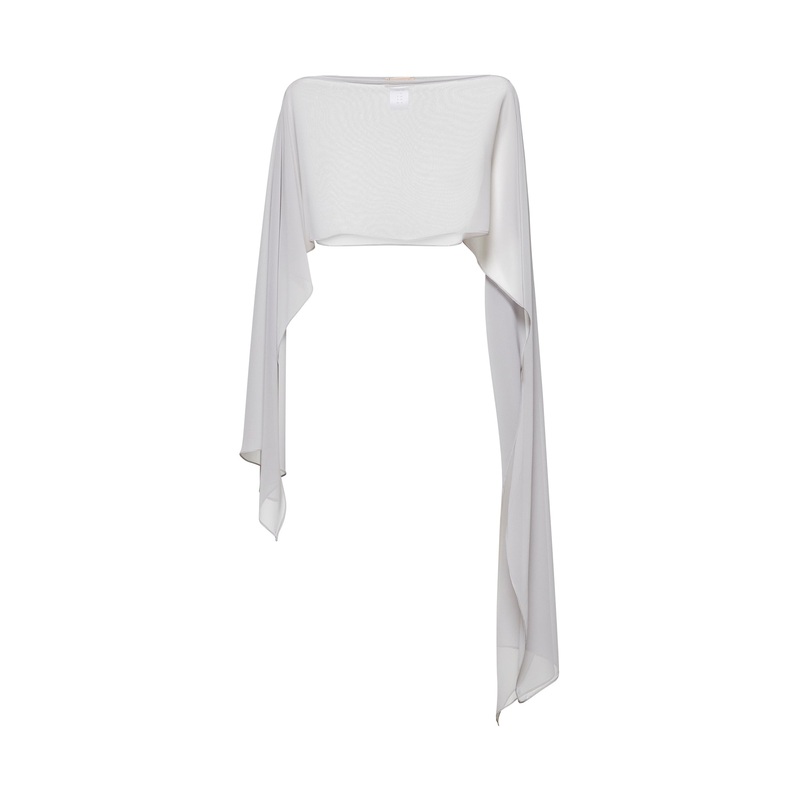 Grey georgette Selce stole|42