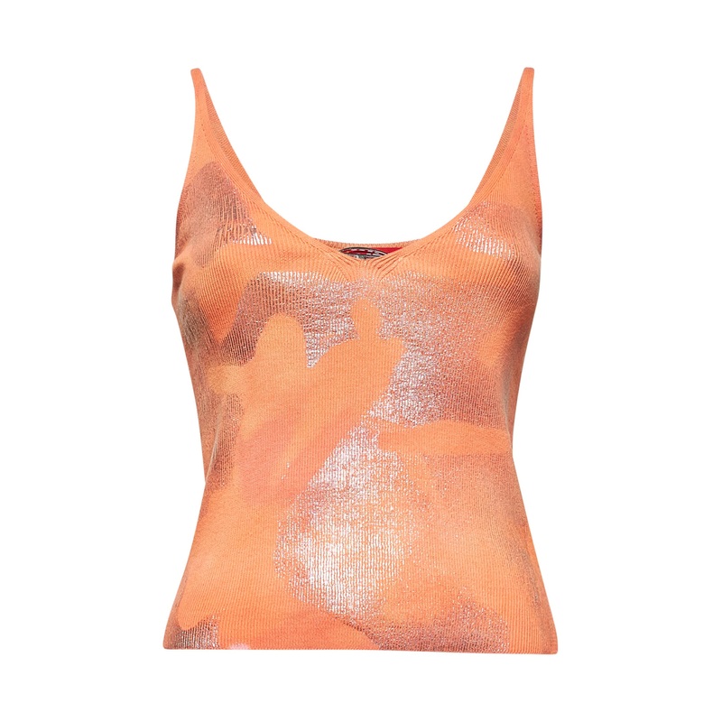 Orange M-Ismina knitted top|XS|S|M|L