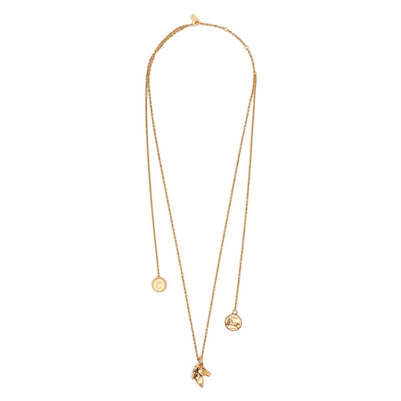 CHLO CHARMS NECKLACE|GOLDEN|UNI