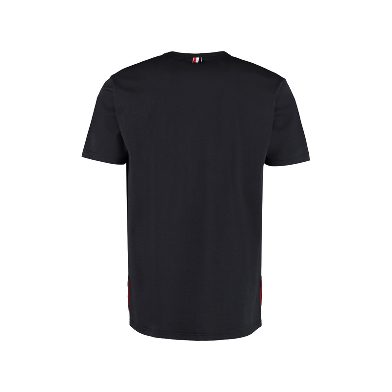 MIDNIGHT BLUE COTTON T-SHIRT|BLUE|1|2|0|3|4|5