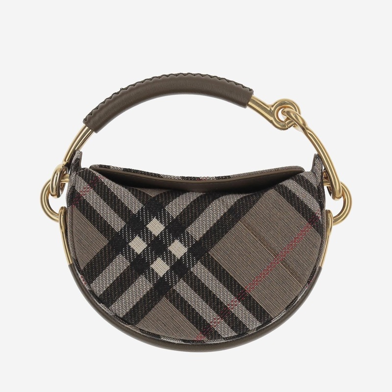 Bridle Clutch With Check Pattern
