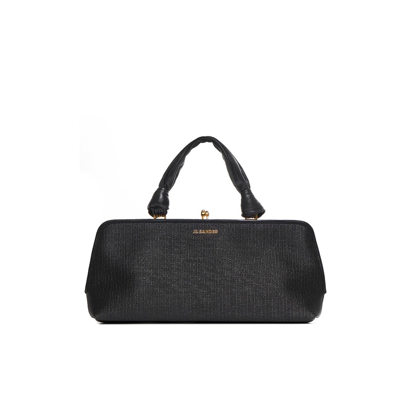 Goji raffia small clutch bag|PZ