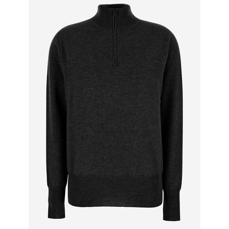 Loya Cashmere Half-Zip Sweater
