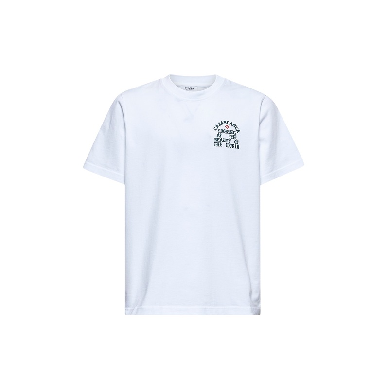 White The Beauty Of The World T-shirt