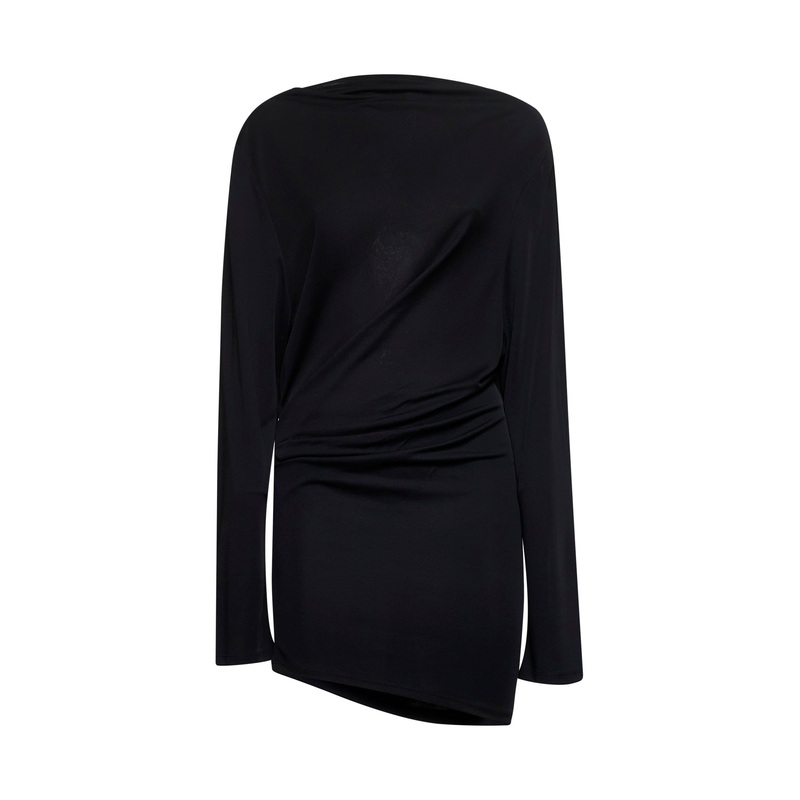 Black The Croisire mini dress