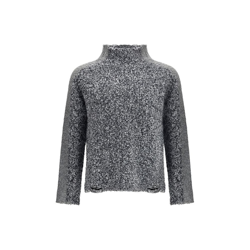 Gray Wool Sweater|L|M