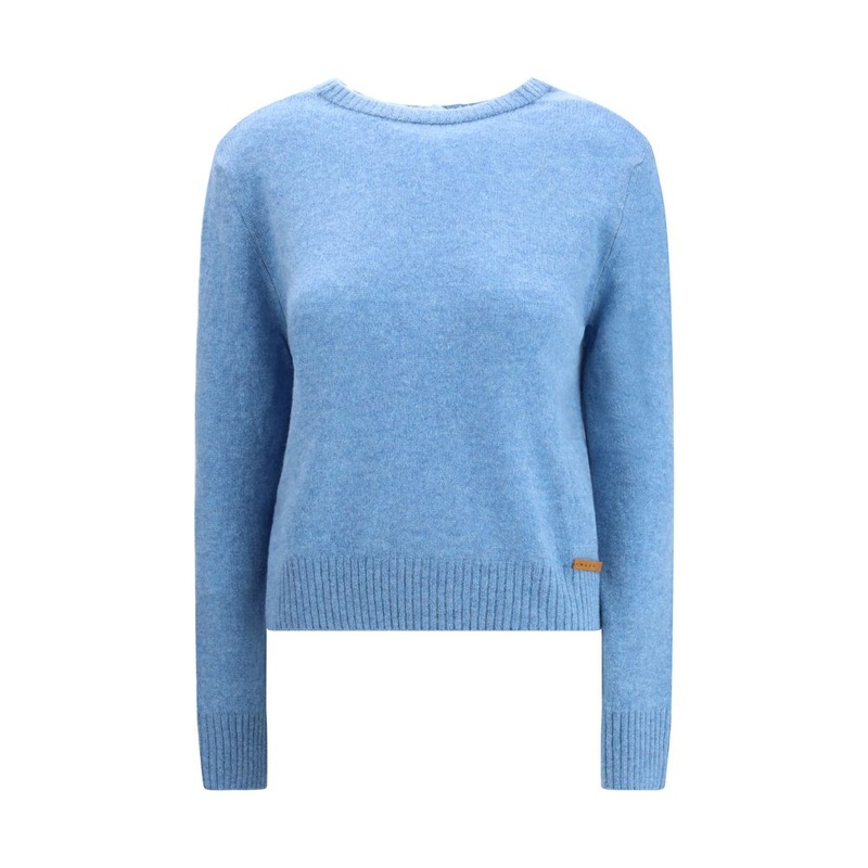 Light Blue Cashmere Sweatshirt