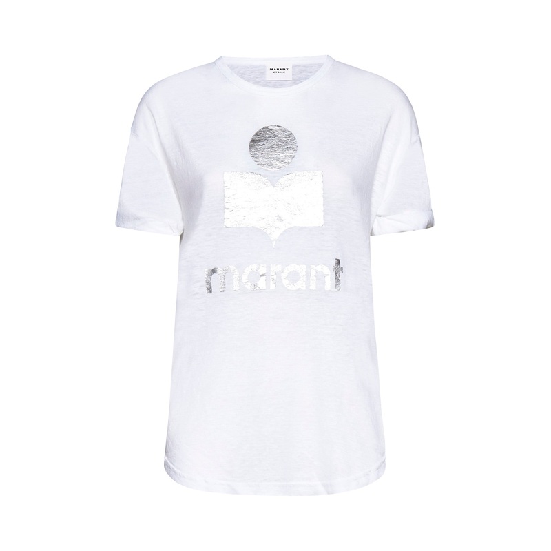 White Koldi t-shirt with logo|XS|S|M|L