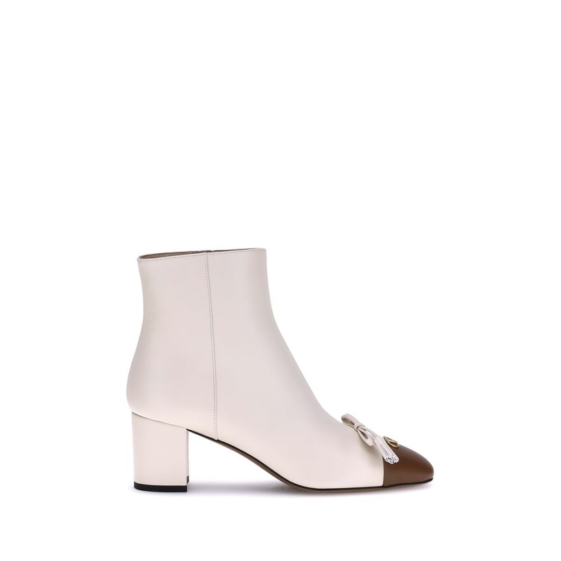 Cream Goatskin Ankle Boots|EU36/US6|EU36.5/US6.5|EU40/US10