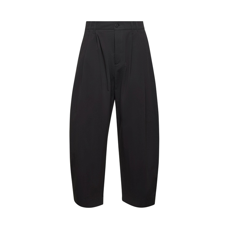 Grey technical twill Yale pant