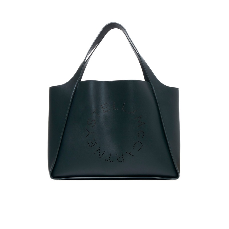 Logo alter nappa tote bag|PZ