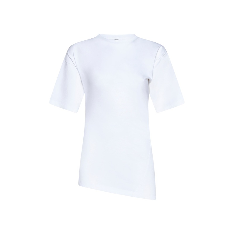 Twisted organic cotton jersey top